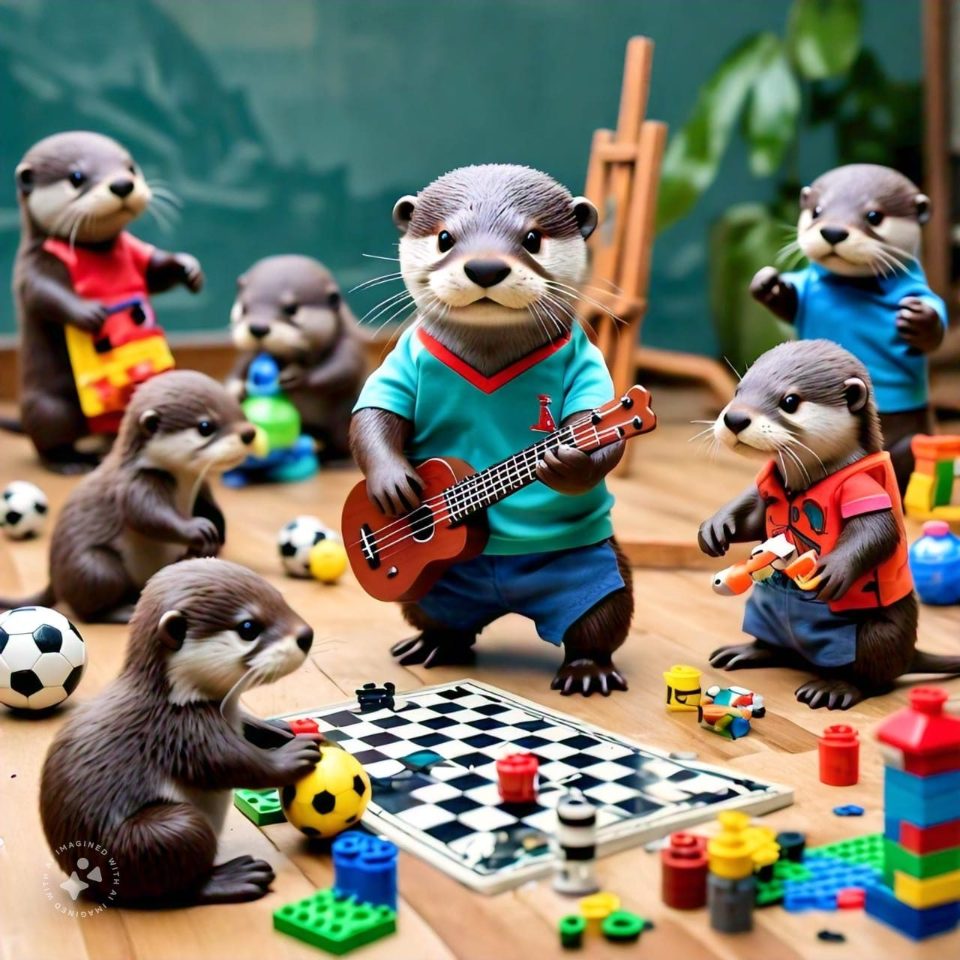 StudentActivities_Otters otters doing many different student activities
