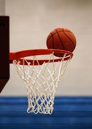 Basketball Basketball hoop with a basketball