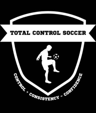 Total Control Soccer Logo - Black Total Control Soccer logo